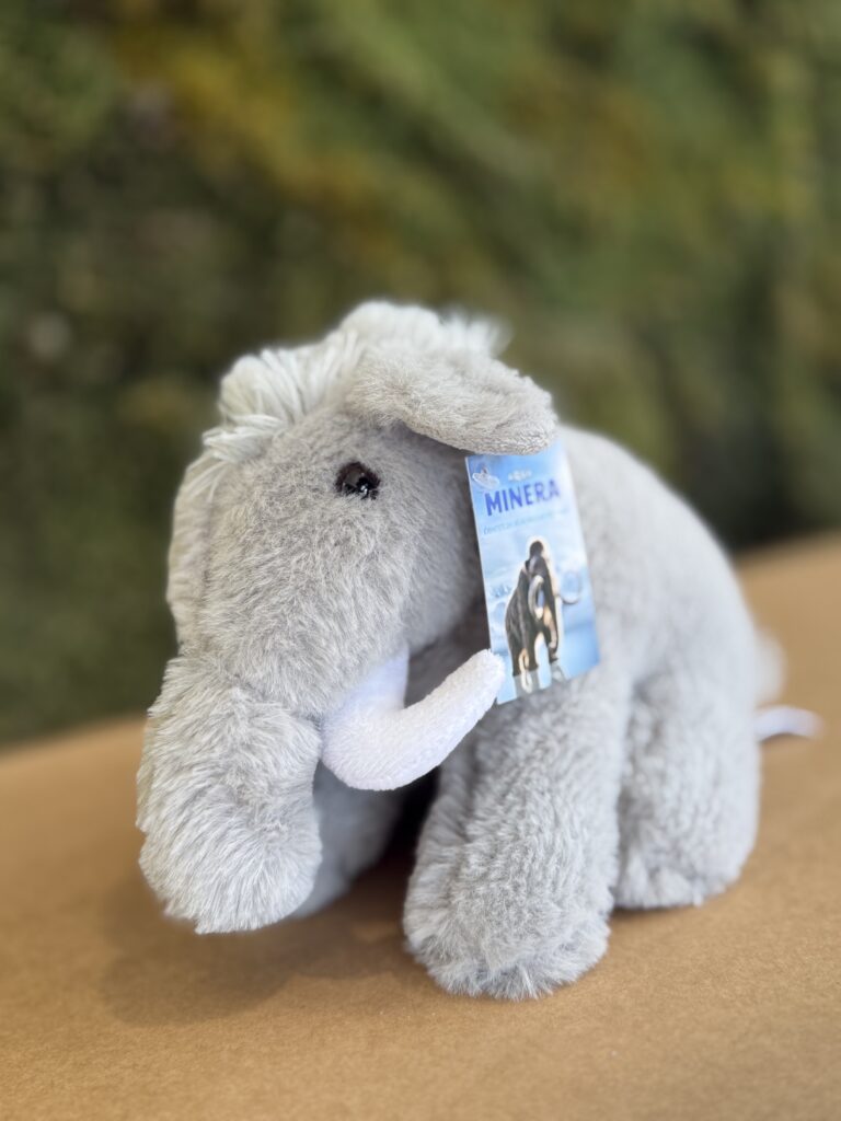 Cuki plüss aqua minera mamut figura